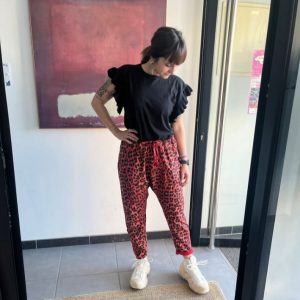 Pantalón de algodón cagón